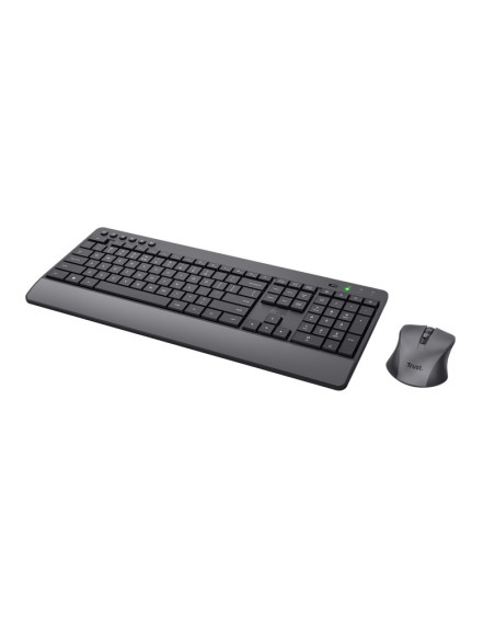 Kit mouse tastatura TRUST Kit Trust Trezo wireless, negru