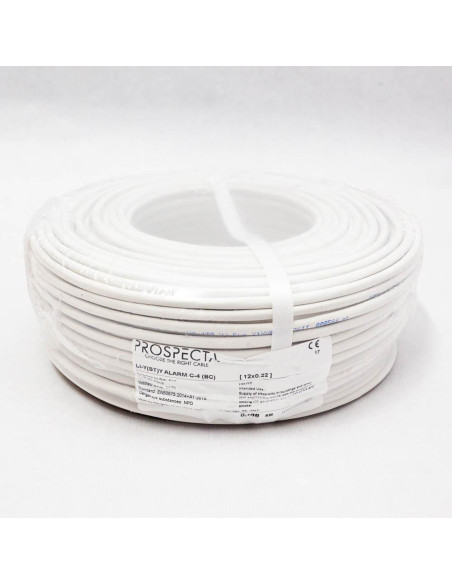 Accesorii PROSPECTA CABLU ALARMA 12X0.22 PREMIUM CUPRU 100%