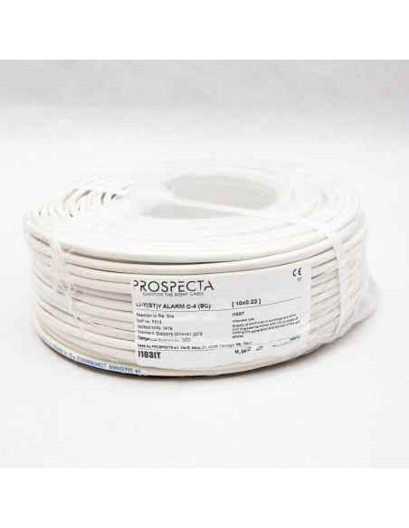 Accesorii PROSPECTA CABLU ALARMA 10X0.22 PREMIUM CUPRU 100%