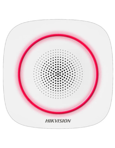 Sirene HIKVISION SIRENA INTERIOR WIRELESS ROSIE...
