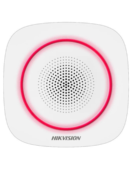 Sirene HIKVISION SIRENA INTERIOR WIRELESS ROSIE 868MHz