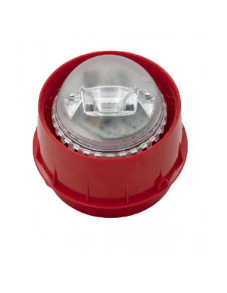 Sirene MORLEY SIRENA INCENDIU ROSIE CU LED