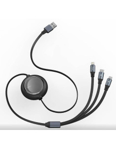 Cabluri periferice BASEUS Cablu Baseus One-for-Three 1.1m...