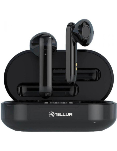 Casti audio TELLUR Casti Bluetooth Tellur Flip TWS, negru