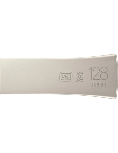 Memorii USB SAMSUNG SM USB 128GB BAR PLUS MICRO 3.1 SILVER