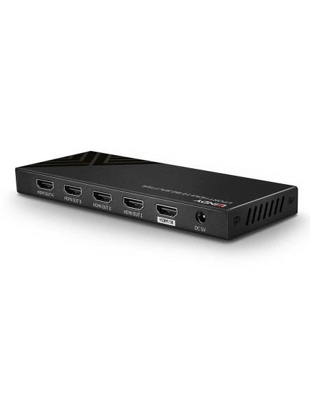 Splittere audio-video Lindy 4 Port HDMI 2.0 18G Splitter