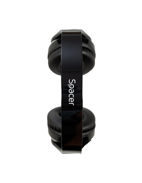 Casti audio SPACER Casti cu micr. Spacer, wireless, negru