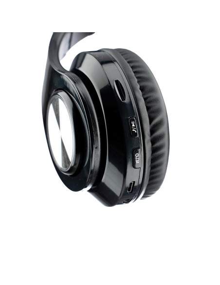Casti audio SPACER Casti cu micr. Spacer, wireless, negru
