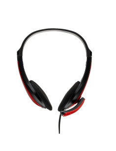 Casti audio SPACER Casti cu micr. Spacer, cu fir, rosu 2