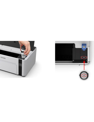 Imprimante InkJet EPSON M1100 CISS MONO INKJET...