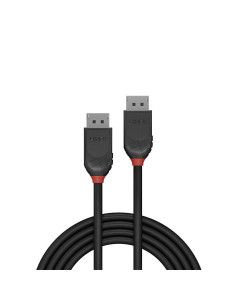 Cabluri video LINDY Cablu Lindy 0.5m DisplayPort 1.2, Black