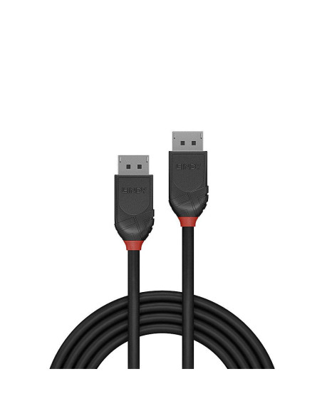 Cabluri video LINDY Cablu Lindy 0.5m DisplayPort 1.2, Black