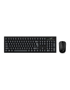 Kit mouse tastatura GENIUS Kit Genius KM-810 Wireless, negru