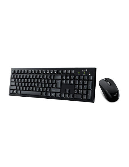 Kit mouse tastatura GENIUS Kit Genius KM-810 Wireless, negru
