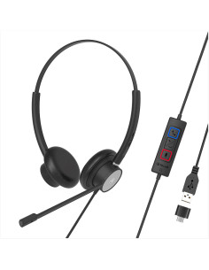 Casti audio TELLUR Casti Tellur Voice 320 USB, negru
