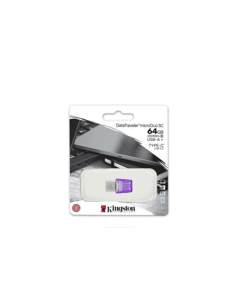 Memorii USB KINGSTON USB 64GB DTDUO USB 3.0 KS DTDUO3CG3/64
