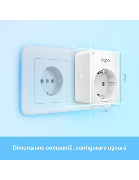 Smart home TP-LINK MINI SMART WI-FI SOCKET P110 4PK