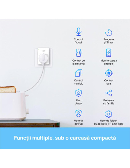 Smart home TP-LINK MINI SMART WI-FI SOCKET P110 4PK
