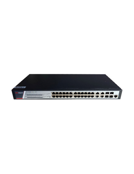 Switch-uri HIKVISION SWITCH 24PORT GIGABIT POE FULL MANAGED