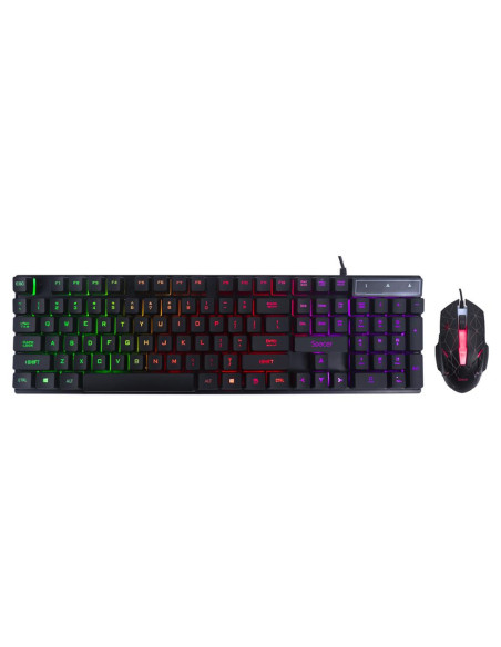 Kit mouse tastatura SPACER KIT Gaming Spacer cu fir SP-GK-01