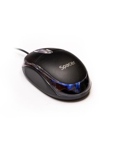 Mouse SPACER MOUSE Spacer cu fir USB optic...