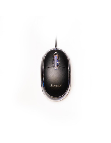 Mouse SPACER MOUSE Spacer cu fir USB optic...