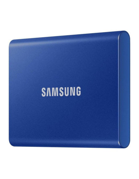 SSD-uri externe SAMSUNG SSD Extern Samsung T7, 2TB, Blue, USB 3.