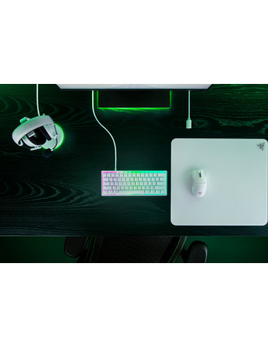 Tastaturi Razer Huntsman V3 Pro TKL, alb