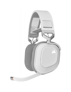 Casti audio Corsair HS80 RGB Wireless Headset, White