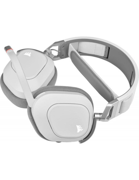 Casti audio Corsair HS80 RGB Wireless Headset, White