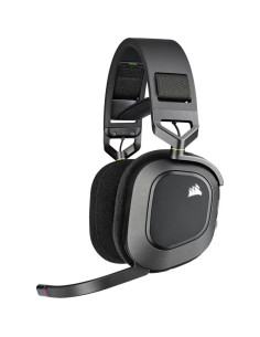 Casti audio Corsair HS80 RGB Wireless Headset Carbon