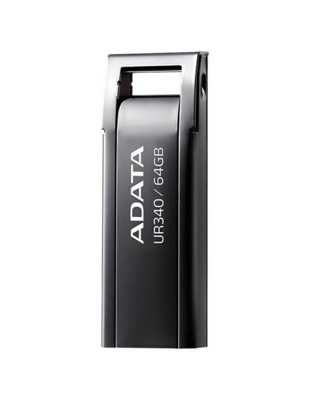 Memorii USB ADATA USB ADATA UR340 64GB BLACK METALIC