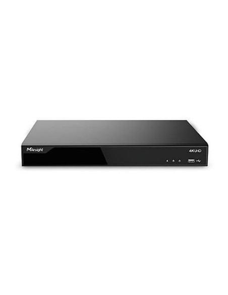 NVR MILESIGHT TECHNOLOGY NVR 16 CANALE 8MP 2xSATA 16xPOE