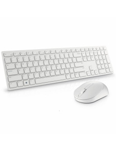 Kit mouse tastatura DELL DL TASTATURA + MOUSE KM5221W WHITE