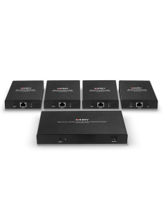 Splittere audio-video Lindy 70m 4 Port Cat6 HDMI 4K60... 2