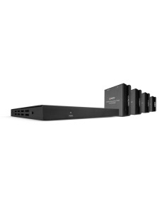 Splittere audio-video Lindy 50m Cat.6 4 Port HDMI & IR...