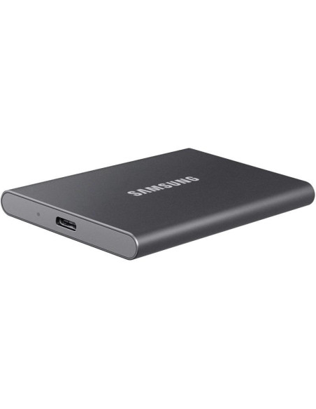 SSD-uri externe SAMSUNG SSD Extern Samsung T7, 2TB, Titan Gray,