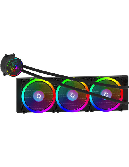 Cooler Procesor AQIRYS CPU Cooler Aquarius 360 AIO Black ARGB