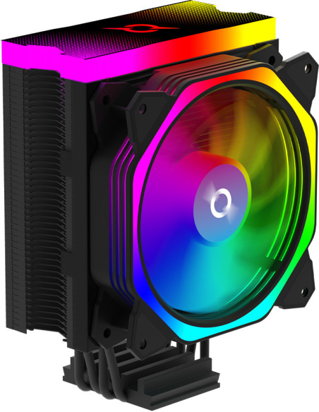 Cooler Procesor AQIRYS CPU Cooler URANUS Black ARGB PWM