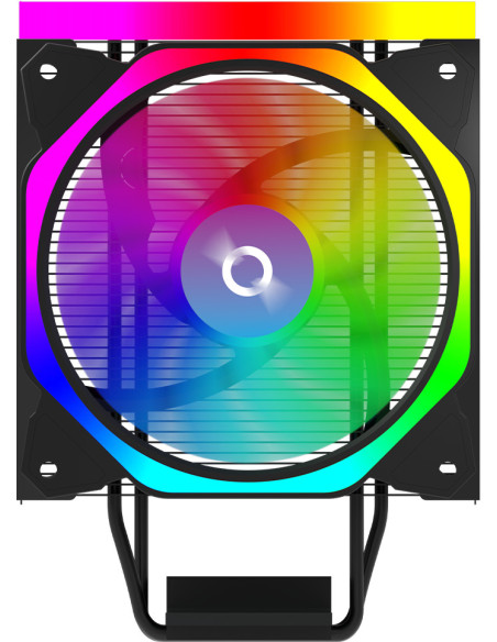 Cooler Procesor AQIRYS CPU Cooler URANUS Black ARGB PWM