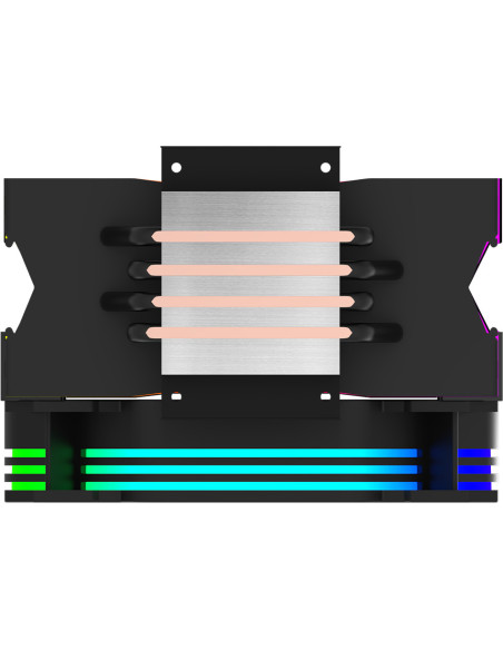 Cooler Procesor AQIRYS CPU Cooler URANUS Black ARGB PWM