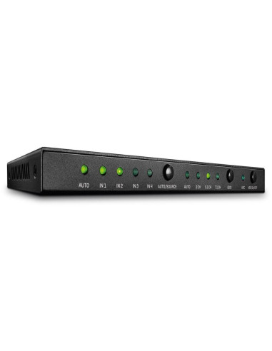 Switch-uri audio-video Lindy 4 Port HDMI 18G...