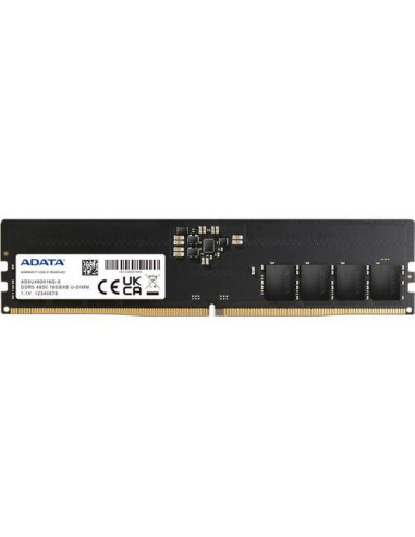 Memorii RAM Desktop ADATA DDR5 16GB 4800Mhz...