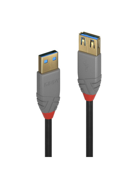 Cabluri periferice LINDY Cablu Lindy 1m USB 3.2 Gen1 Ext A/A, Ant
