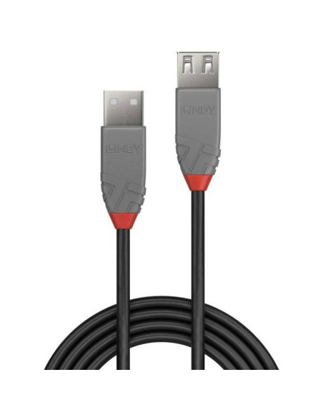 Cabluri periferice LINDY Cablu Lindy 5m USB 2.0 Type A Ext Anthr