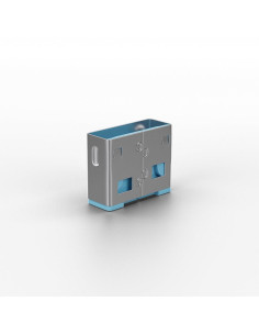 Cabluri periferice Lindy 10 USB Port Locks BLUE no Key