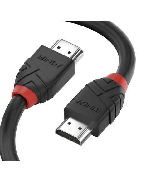 Cabluri video LINDY Cablu Lindy 2m HiSpd HDMI, Black Line