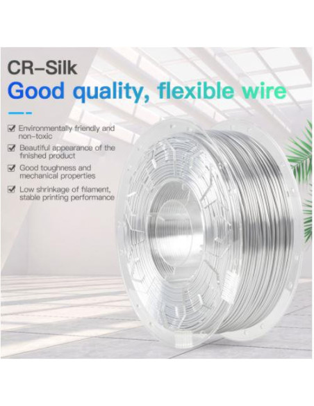 Accesorii imprimare 3D CREALITY 3D PRINT FILAMENT SILK WHITE