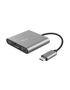 Cabluri video Trust Dalyx 3-in-1 Multiport USB-C Adapt