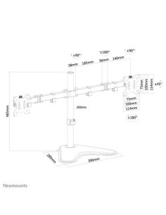 Suport TV / Monitor NEOMOUNTS Suport dublu mon. birou NM... 2